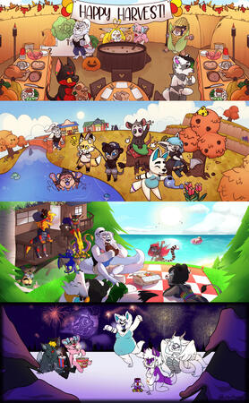 Compiled gift banner art