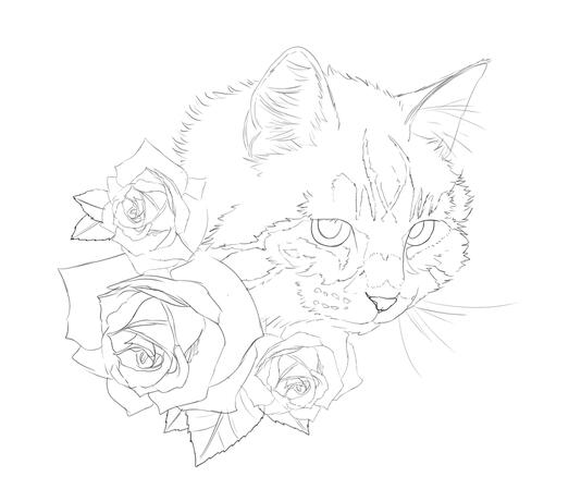 Memorial tattoo design