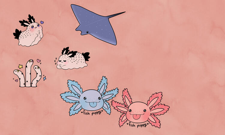 WIP toony marine-animal flash sheet